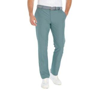 NWOT Greg Norman Men's 36X30 Green Performance Tech Pants Flax Waist